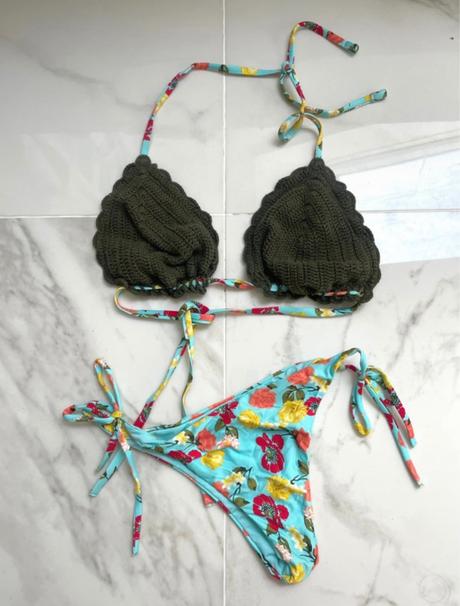 Háčkované plavky calzedonia, calzedonia,s