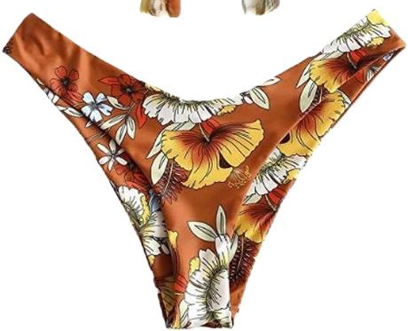 Bikiny zaful s kvetinovým vzorom, veľ. m, m