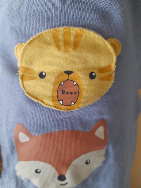 Mikina so zvieratkami, h&m,86