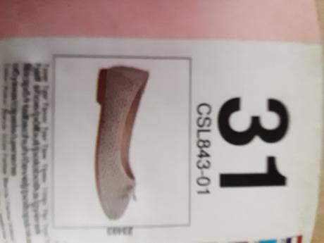 Predam balerinky sive,strieborne, nelli blu,31