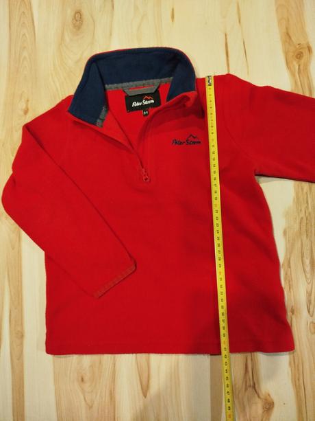 Flísové tričko so zipsom, 98