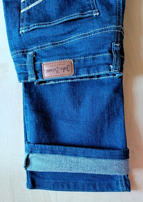 Rifľové nohavice, bonprix,38