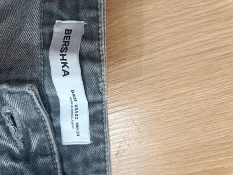 Šedé rifle, bershka,34