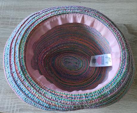 Slamený klobúk s guličkami, f&f,134