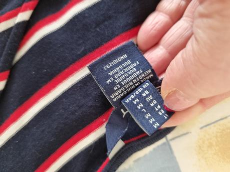 Elastické červeno-modré šaty gant veľ. 38, gant,38