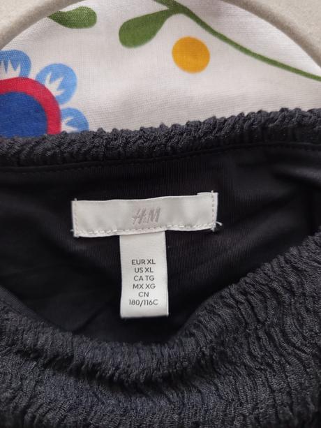Vrúbkované dlhšie šaty, h&m,xl
