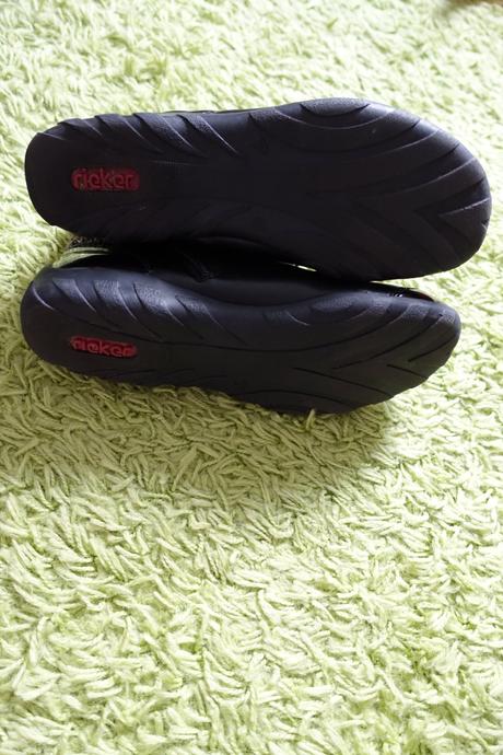 Topánky kožené zateplené, rieker,38