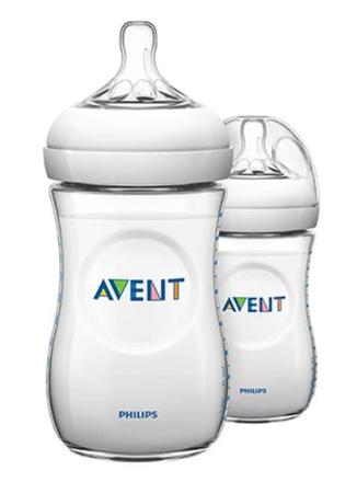 Avent scf63/27 detská fľaša natural 2x260ml, 1m+, avent