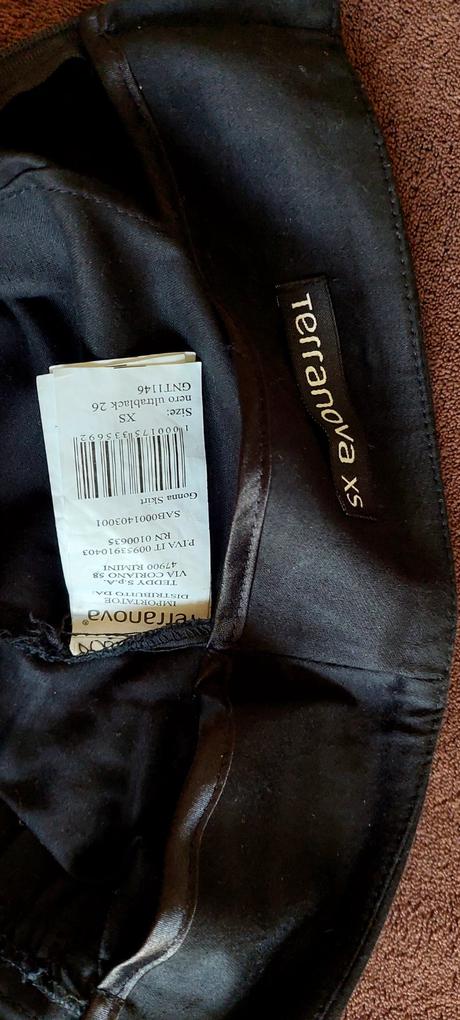 Čierna sukňa terranova, terranova,xs