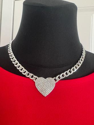 Náhrdelník so srdiečkom,