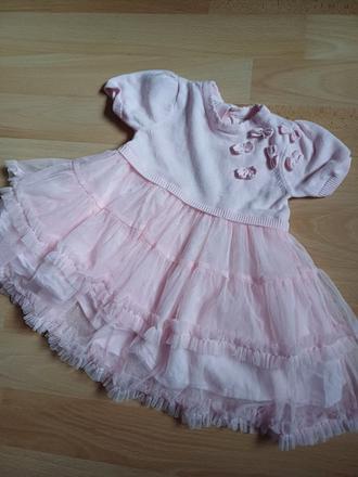 Šatičky pre malú princeznú v.62 / 1-3mesiace, 62