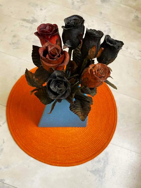 Vintage ruže / 7 ks, 