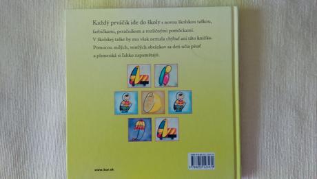 Knižka maľované písmená,