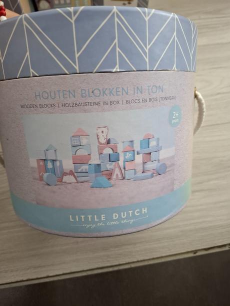 Drevené kocky - little dutch, 