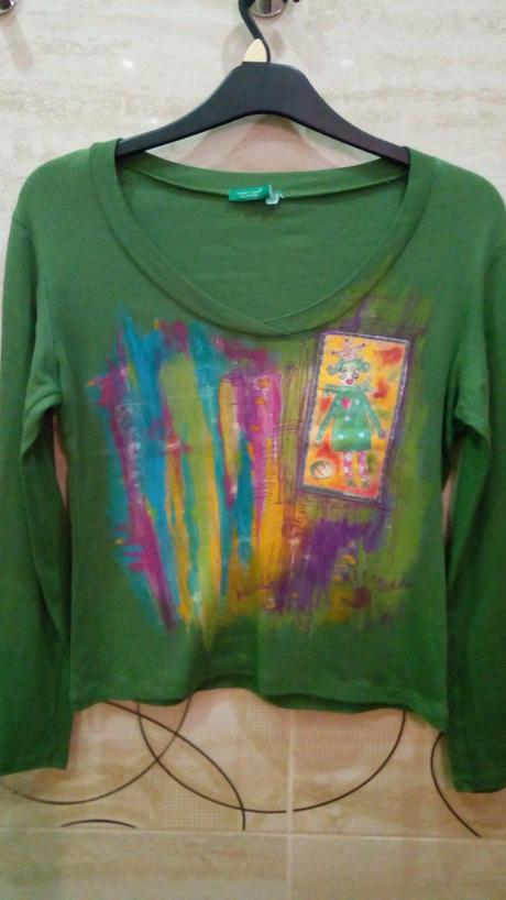 Pestrofarebné tričká s mandalami, l