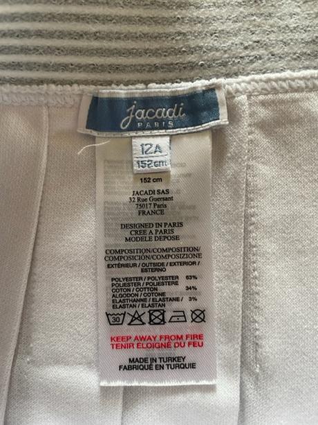 Jacadi skladaná skuňa biela, jacadi,152