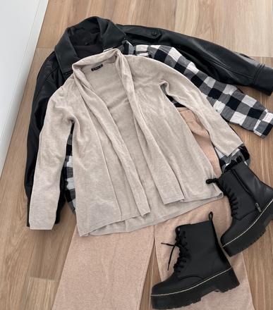 Bežový sveter zara, zara,s