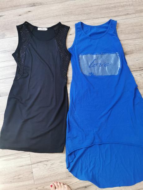 2x šaty s/m, s