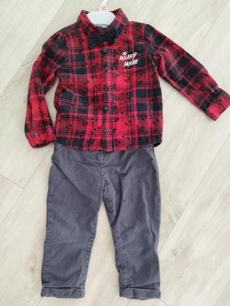 Set nohavice+košeľa, f&f,86