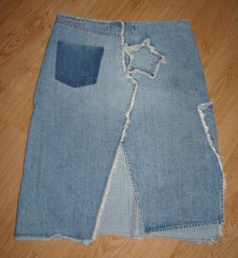 Netradicna riflova sukna, vero moda,38