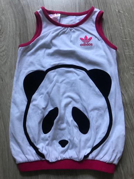 Tielko predĺžené panda 9-12 mes., adidas,80