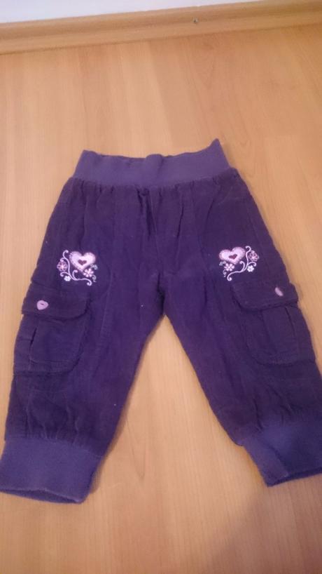 Detske zateplene mencestrove nohavice , dopodopo,74