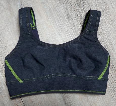 Sivá športová podprsenka, tchibo,75b