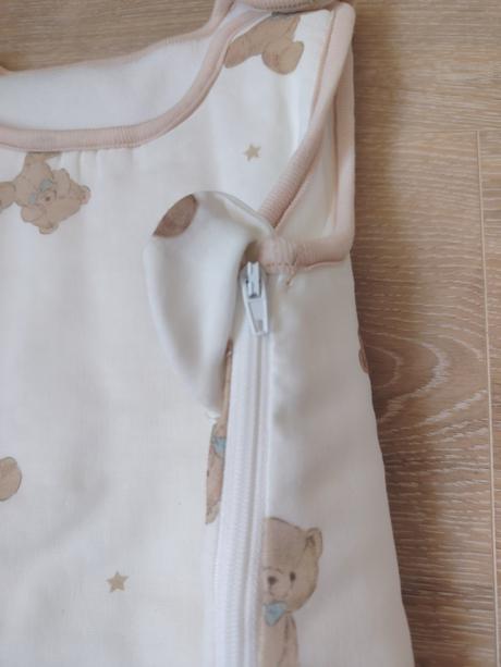 Nový krémový spací vak s medvedíkmi, 
