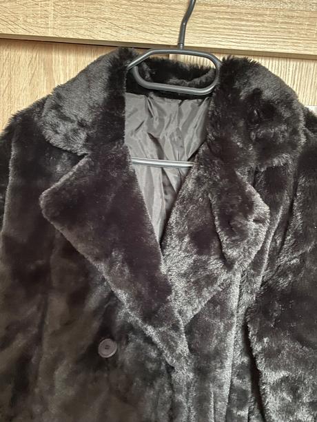 Kožuch z umelej kožušiny, m