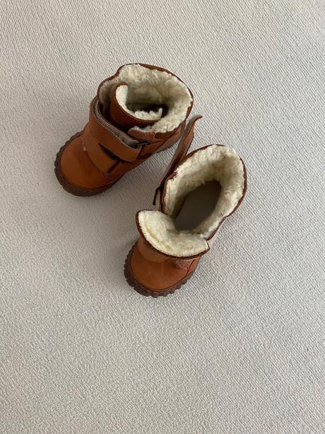 Detské kožené čižmy č.20, 20