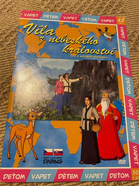 Krásna rozprávka víla z nebeského království dvd,