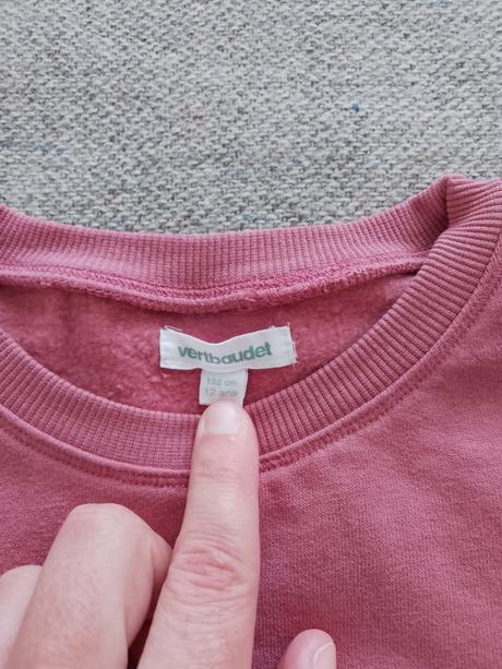 Dievčenská mikina, vertbaudet,152