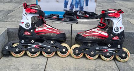 Nastaviteĺné korčule worker 2v1, vel.29-32, 29