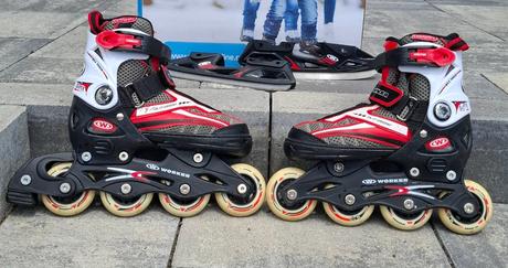 Nastaviteĺné korčule worker 2v1, vel.29-32, 29