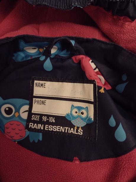 Tchibo zateplená nepremokavá bunda s reflexnými pr, tchibo,104