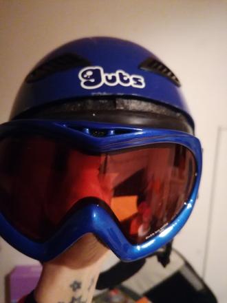 Prilba + okuliare, m