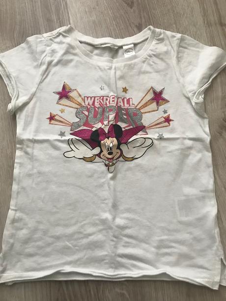 Tričko minnie 6-8 rokov, h&m,122