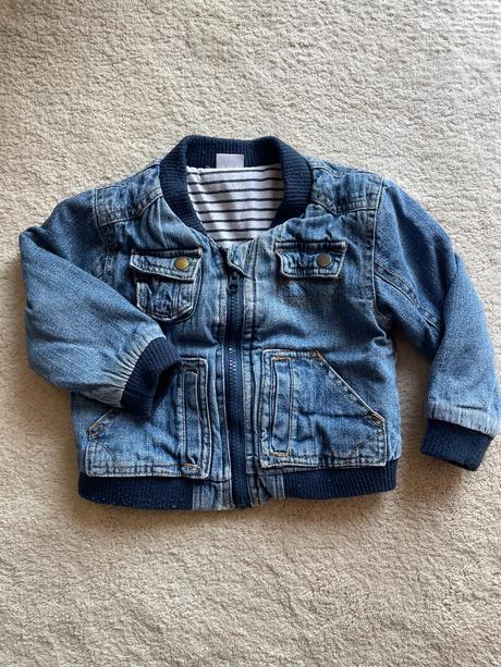 Podšitá frajerská bunda, h&m,86