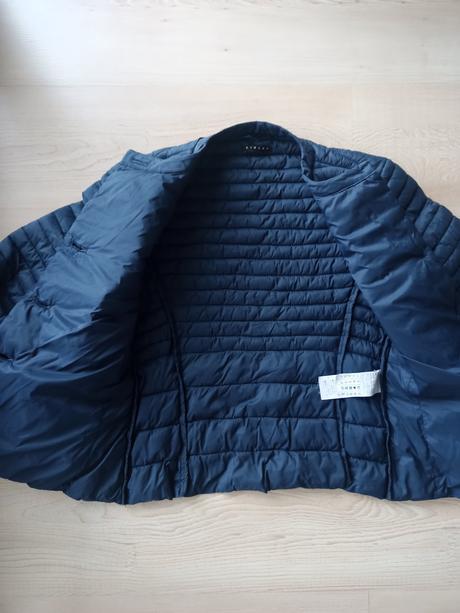 Tmavomodra bunda sisley, sisley,m