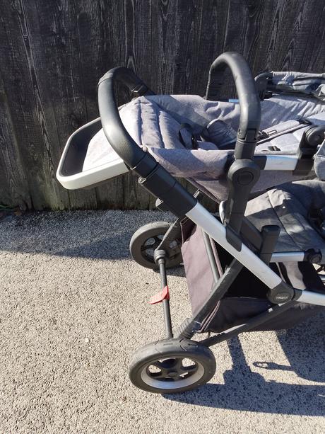 Sportovy kocik thule sleek + surodenecky /dvojicky, thule,thule sleek