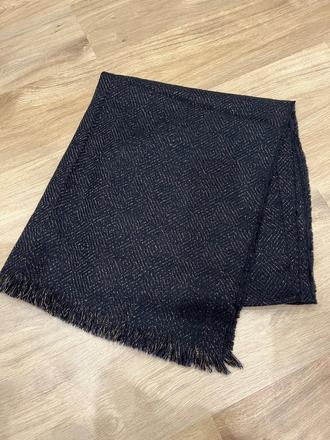 Šál modrý camaieu, top stav, camaieu