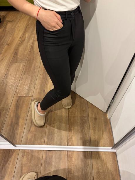 Vero moda nohavice kozene, vero moda,s