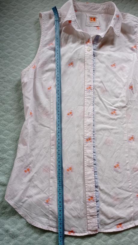 Blúzka vyšívané kvety, s