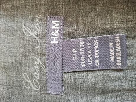 Pánska slim košeľa h&m, h&m,s