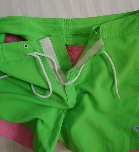 Dámske ružovo zelené šortky, ferana beach vel. s/m, m