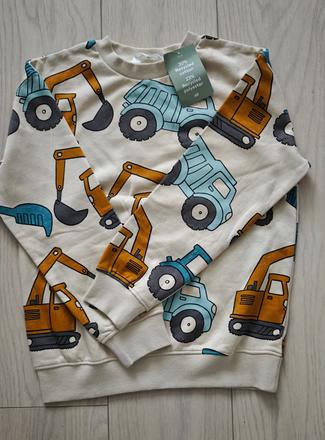 Mikina s jemnym chĺpkom, h&m,140