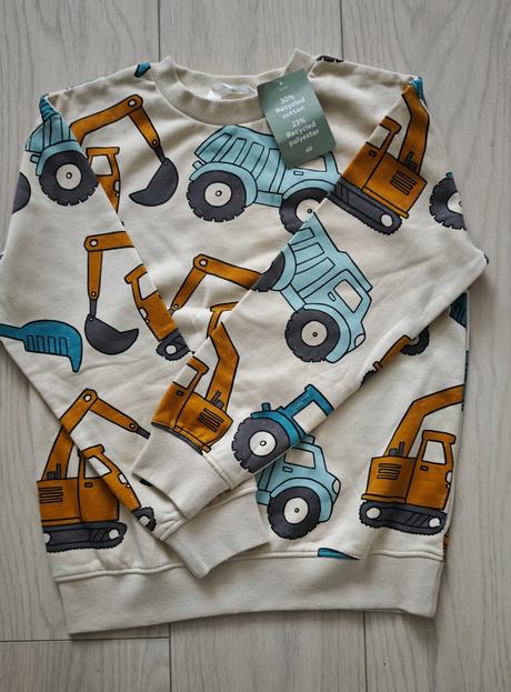 Mikina s jemnym chĺpkom, h&m,140