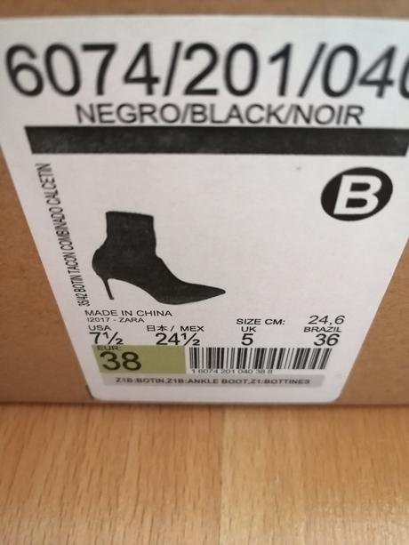 Čierne čižmy zara, zara,38