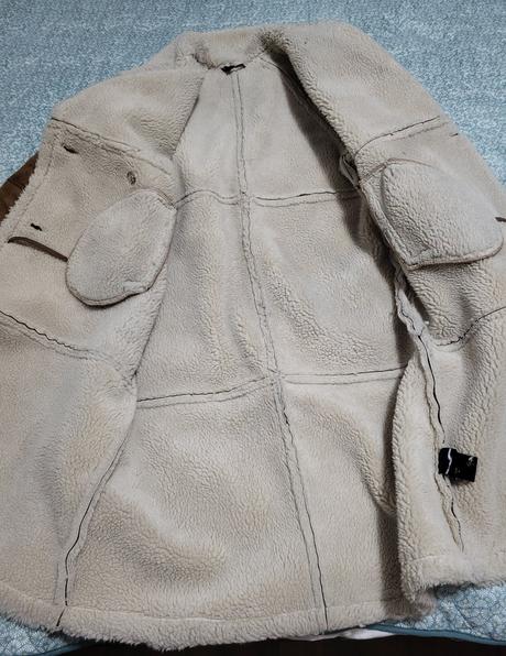 Dlhý klasický kabát, h&m,s