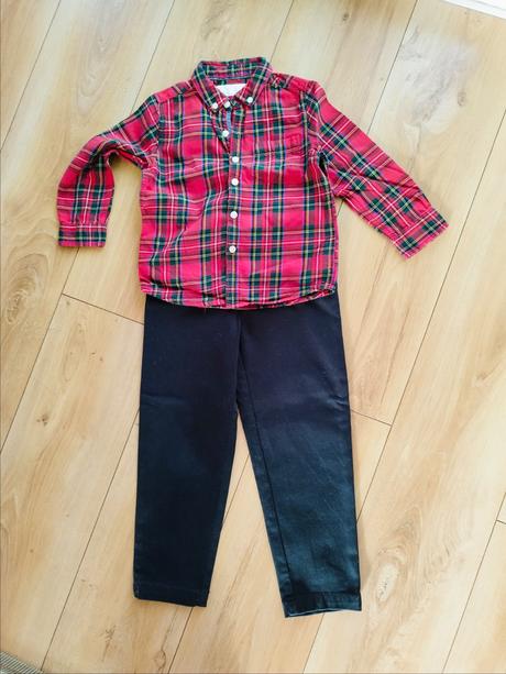 Elegantné nohavice veľkosť 110, h&m,110